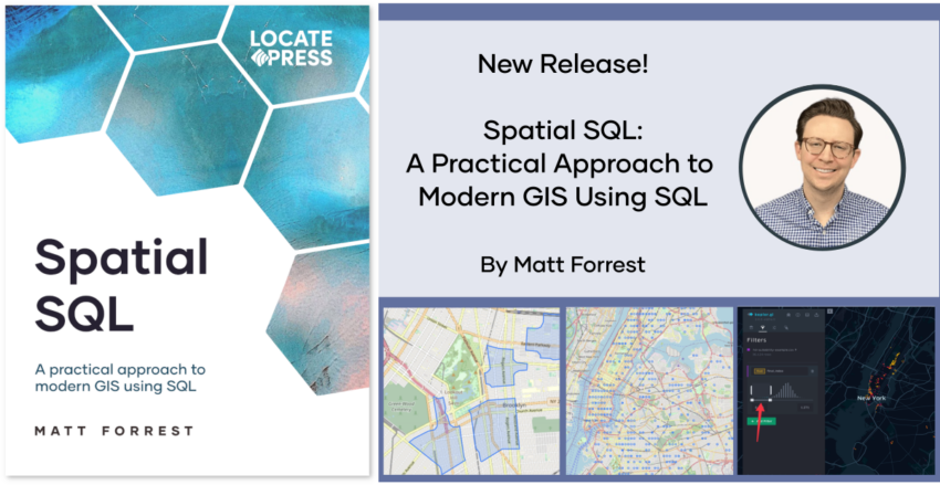 Learn to use SQL to manage spatial databases including PostGIS